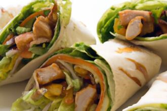 Savory Teriyaki Chicken Wraps: A Flavor-Packed Delight