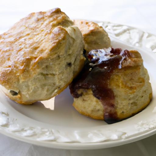 Delicious Dairy-Free scones with Jam: A Perfect Treat