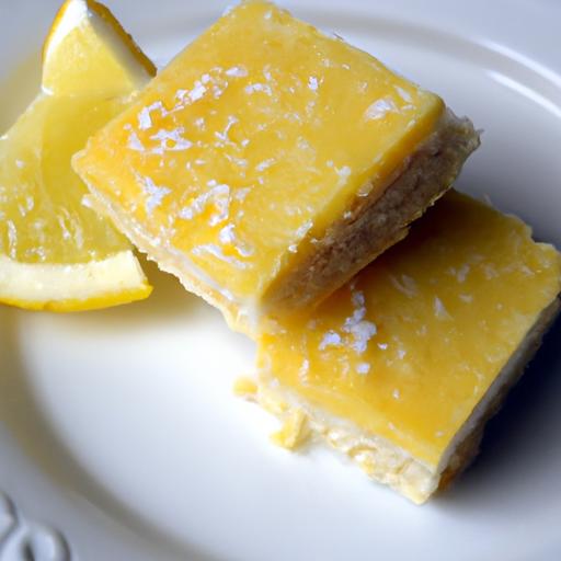 Zesty Vegan ‌lemon Bars: ⁢A Refreshing Citrus Delight Recipe