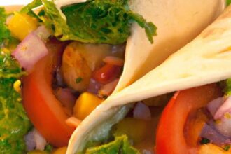 Tropical Twist: How to Make Pineapple Salsa Chicken Wraps