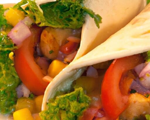 Tropical Twist: How to Make Pineapple Salsa Chicken Wraps