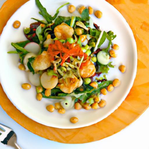 Crunchy Garbanzo Bean Salad: A Nutritious Flavor Boost