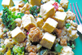 Wholesome Dairy-Free Tofu Scramble: A Vegan Breakfast Boost