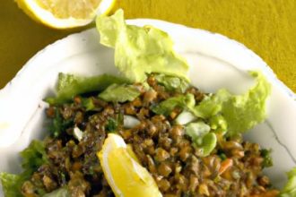 Zesty Lentil Marinated Salad: A Nutritious Flavor Boost