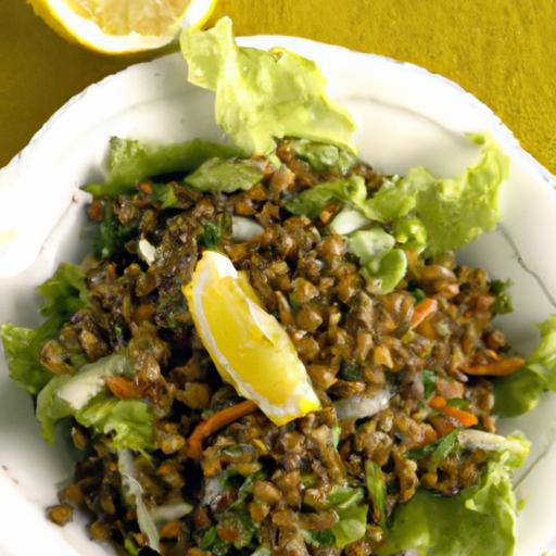 Zesty Lentil Marinated Salad: A Nutritious Flavor Boost