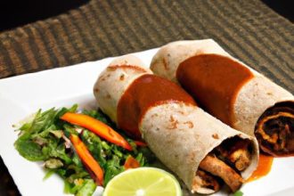 Mole Chicken Wraps: A Flavorful Twist on Classic Wraps