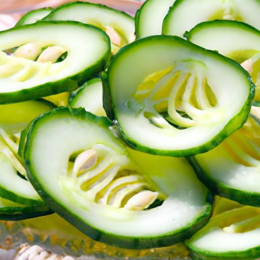 Crunchy Low-Carb Cucumber Slices Perfect for Healthy Dips