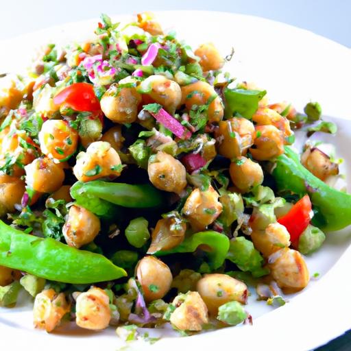 Crunchy Garbanzo Bean ​Salad: A Nutritious Flavor ‍Boost