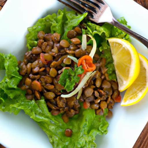 Zesty Lentil Marinated Salad: A nutritious Flavor Boost