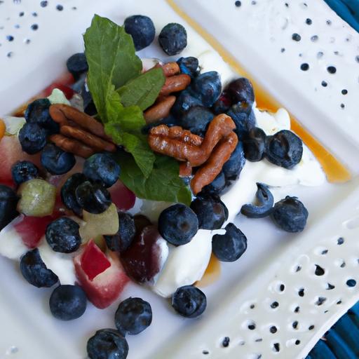 A ​Refreshing Twist: Blueberry Pecan⁣ Salad Delight