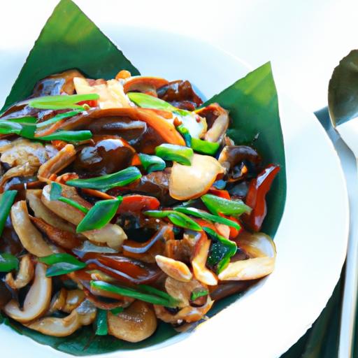 Savor the Harmony: Mushroom & Bamboo Shoot stir-Fry Secrets