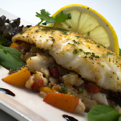 Mediterranean Baked Fish: A Flavorful Coastal Delight