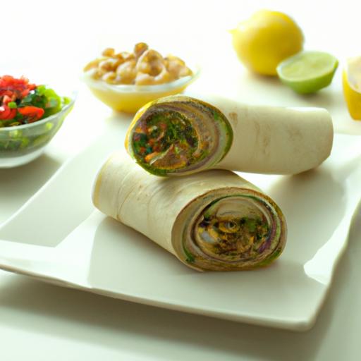 Deliciously Fresh: The Ultimate Grilled Chicken Hummus Wrap
