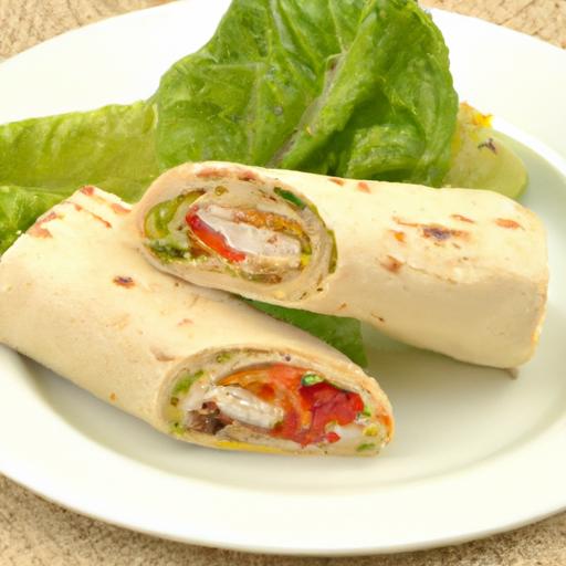 Wrap Up Flavor: The Ultimate Grilled Chicken Caesar Delight