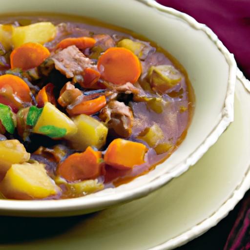 Hearty Beef Vegetable Soup: A Nutritious Comfort Bowl