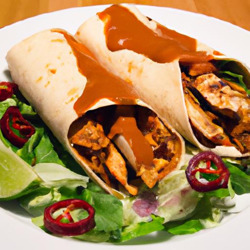 Mole Chicken Wraps: A flavorful ​Twist​ on Classic Wraps