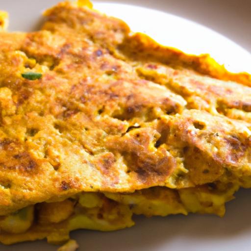 Fluffy Vegan Chickpea Flour Omelette: A Plant-Powered Delight