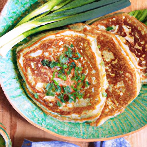 Crispy Scallion Pancakes:⁣ A Savory ⁣Delight to Savor