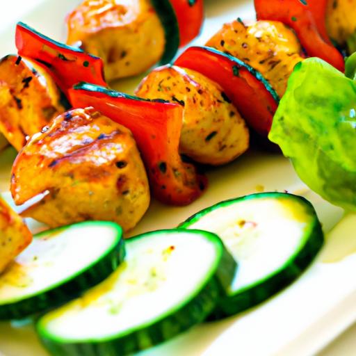savor the Flavor: Turkey and Vegetable Skewers Delight
