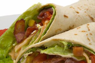The Ultimate BLT Wrap: A Flavor-Packed Lunch Delight
