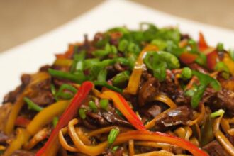 Savoring Mongolian Ground Beef Noodles: A Flavorful Journey