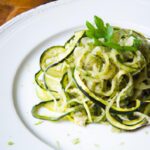 Twist Your Tastebuds: Gluten-Free Zucchini Noodles with Pesto