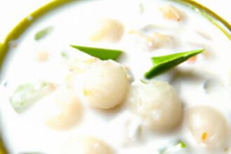 Bua Loy Delight: Exploring Taro Balls in Creamy Coconut Milk