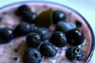Simple & Delicious: Your 3-Ingredient Blueberry Smoothie