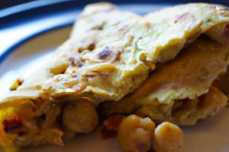 Fluffy Vegan Chickpea Flour Omelette: A Plant-Powered Delight
