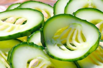 Crunchy Low-Carb Cucumber Slices Perfect for Healthy Dips