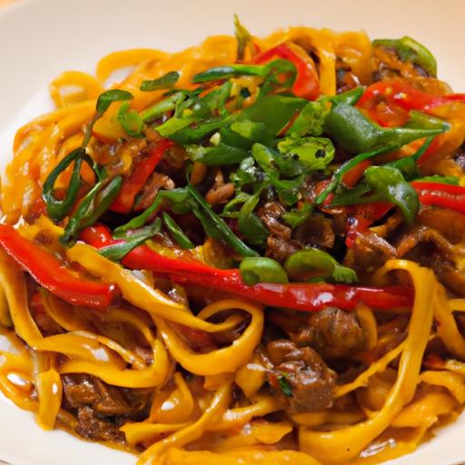 Savoring Mongolian Ground Beef Noodles: A Flavorful Journey