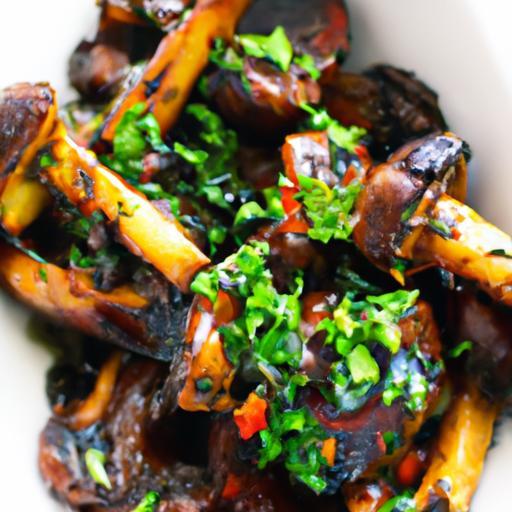 Fiery Garlic Butter Mushrooms: A Spicy, Savory Delight