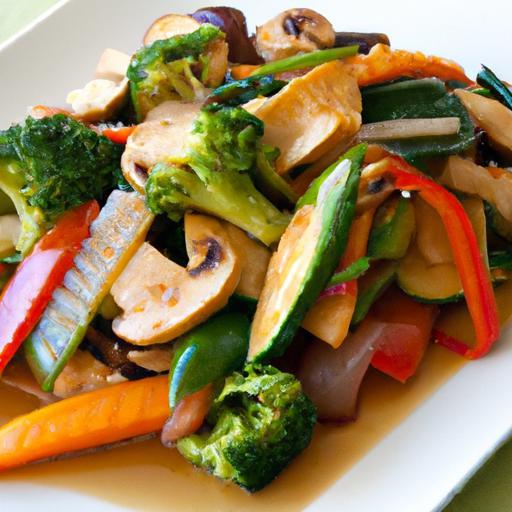 Pad Pak Ruam: Vibrant Thai Mixed Vegetable Stir-Fry Delight