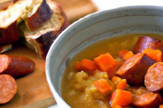 Hearty Sweet Potato and Sausage Soup: Cozy Comfort in a Bowl