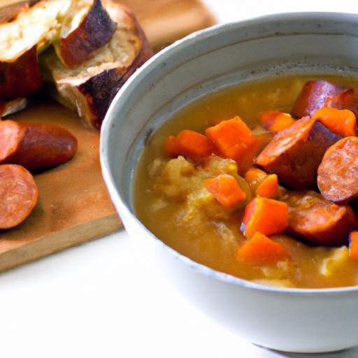 Hearty Sweet Potato and Sausage Soup: Cozy Comfort in a Bowl
