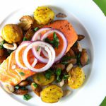 Savor Salmon with Roasted Veggies: A Nutritious Flavor Boost