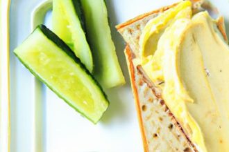 Fresh & Flavorful: The Ultimate Cucumber Hummus Sandwich