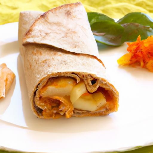 Almond Butter & Apple Wrap: A Crunchy, Nutty Delight