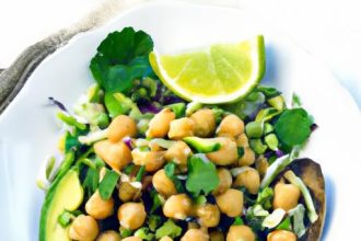 Fresh & Nutritious: Chickpea and Avocado Salad Delight