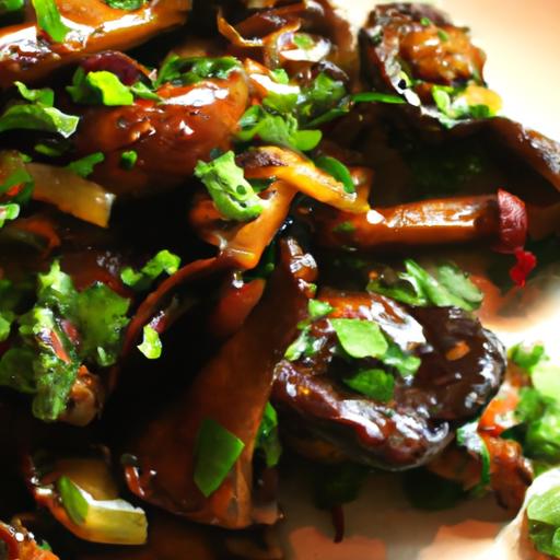 Fiery Garlic Butter Mushrooms: A Spicy, Savory Delight