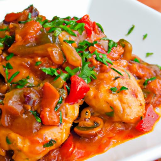 Chicken ‍Cacciatore made Classic:‌ A Wine-Free Delight