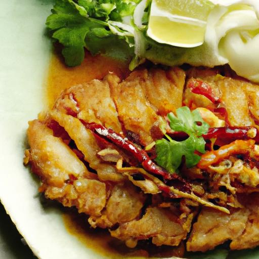 Crispy Delight: Exploring thailand's Garlic Fried Fish (Pla Tod Gratiem)
