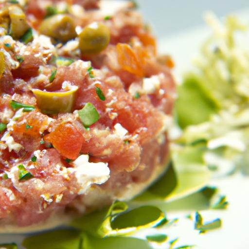 Savoring Italian Tuna Tartare: A Fresh Mediterranean Delight