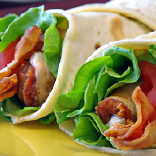 Crispy Chicken⁤ Bacon Ranch Wraps: A Flavorful Twist