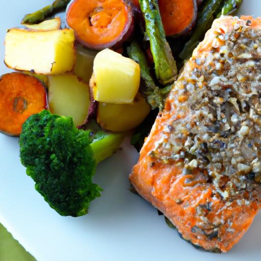 Savor⁤ Salmon with Roasted Veggies: A Nutritious Flavor ⁢Boost