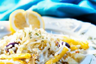 Zesty Lemon Orzo Salad with Feta: Quick & Delicious!