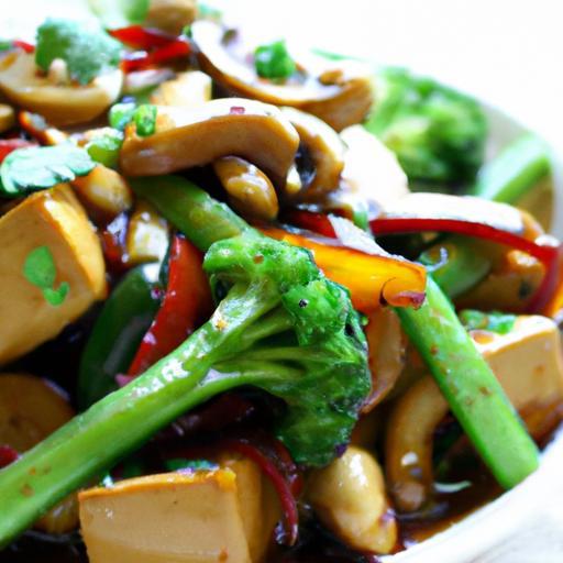 Crunchy Cashew Tofu Stir-Fry: A Flavorful Veggie Delight