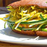 Crispy Zucchini Fritter Sandwich: A Flavorful Veggie Delight