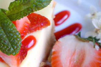 The Sweet Science Behind Perfect Strawberry Cheesecake Bliss